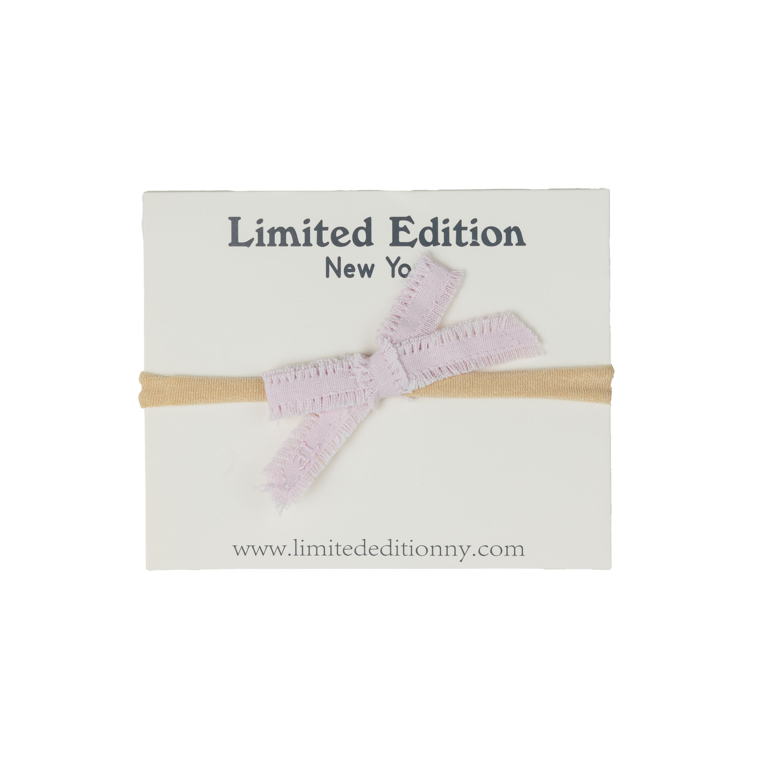 Limited Edition LE Embroidery Baby Band