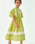 Cera Una Volta Yellow Emilie Dress