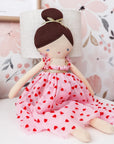 Alimrose Lottie Doll Red Pink
