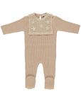 Bebe Organic Earthy Lucette Collar Footie Set
