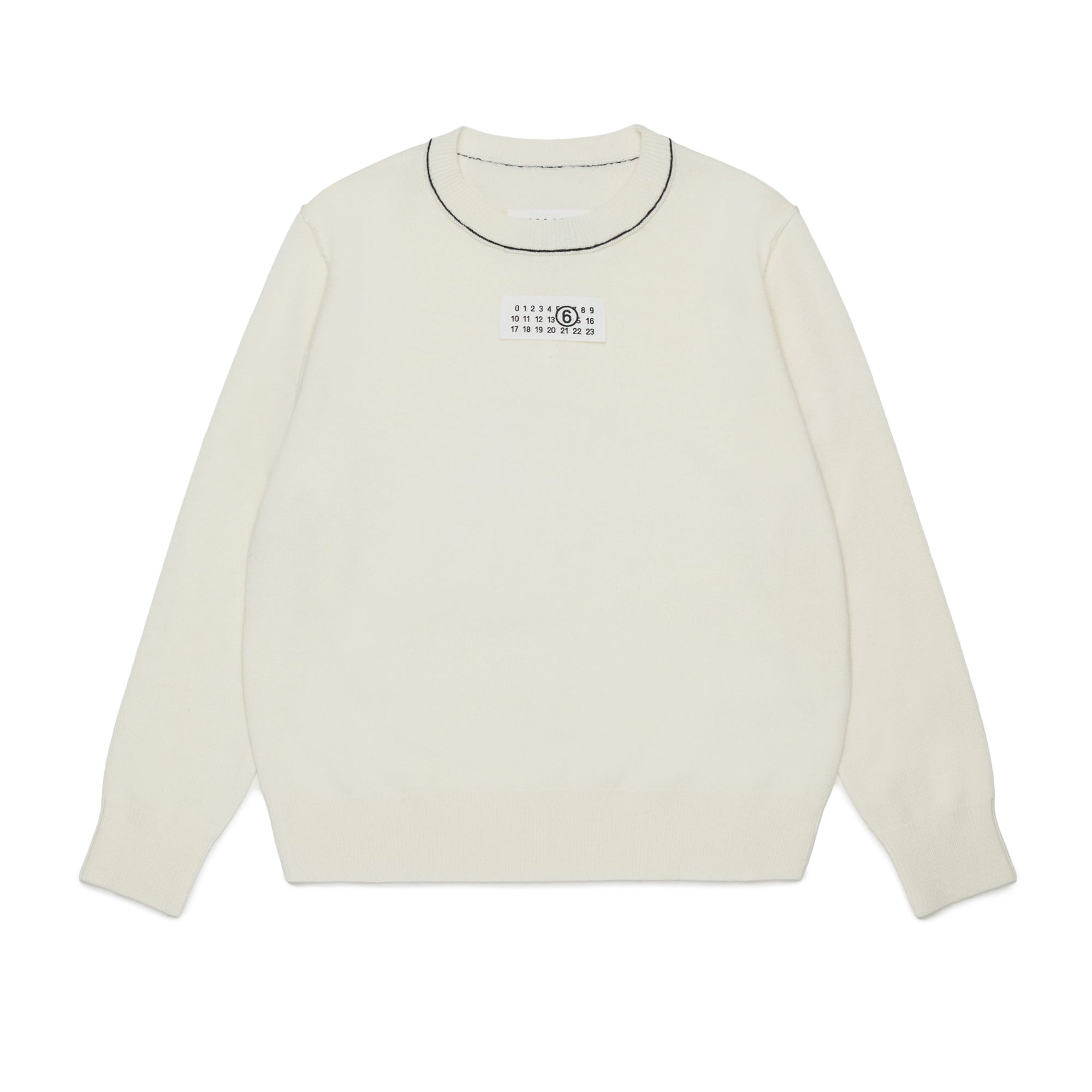 Maison Margie Off White Words Sweater