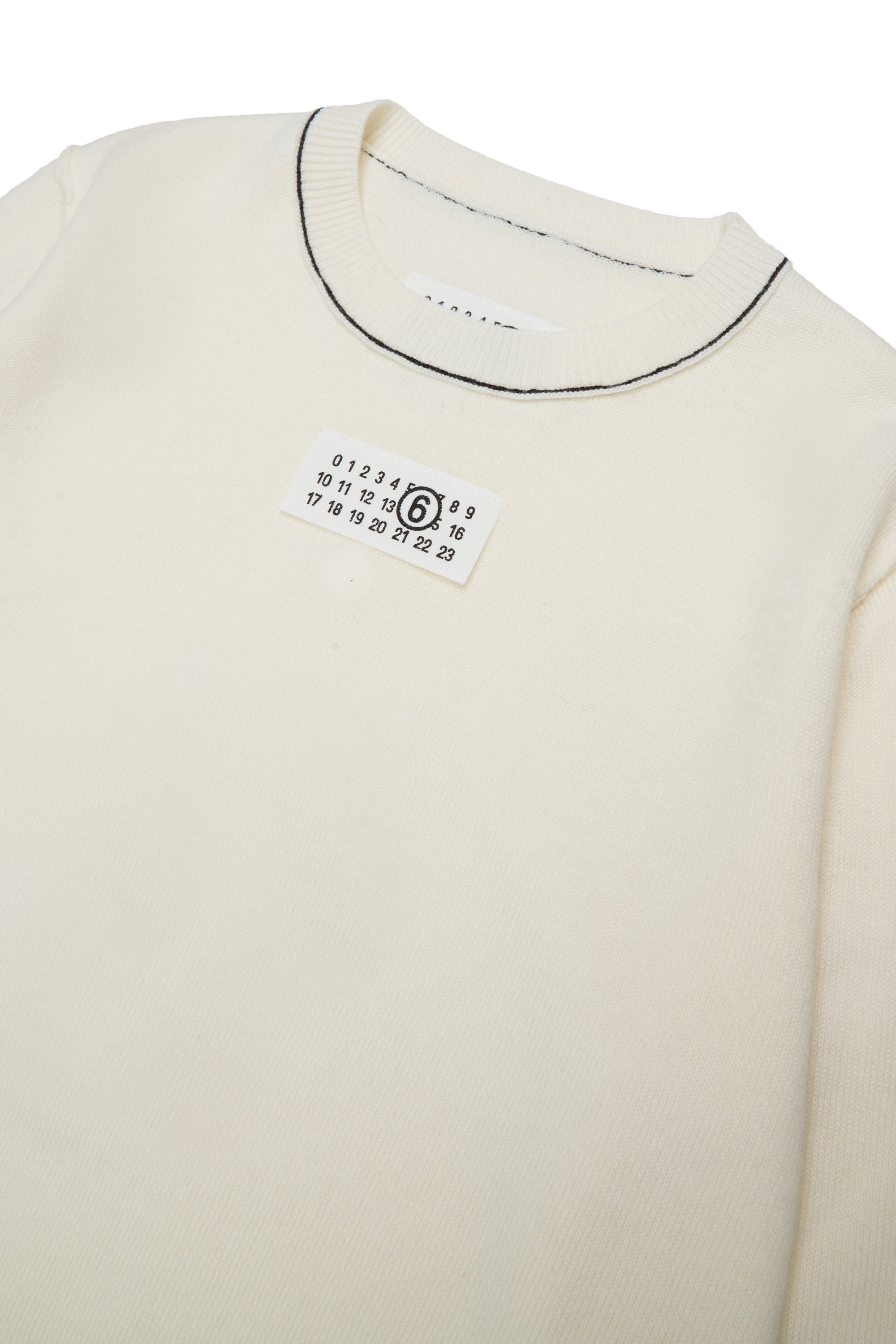 Maison Margie Off White Words Sweater
