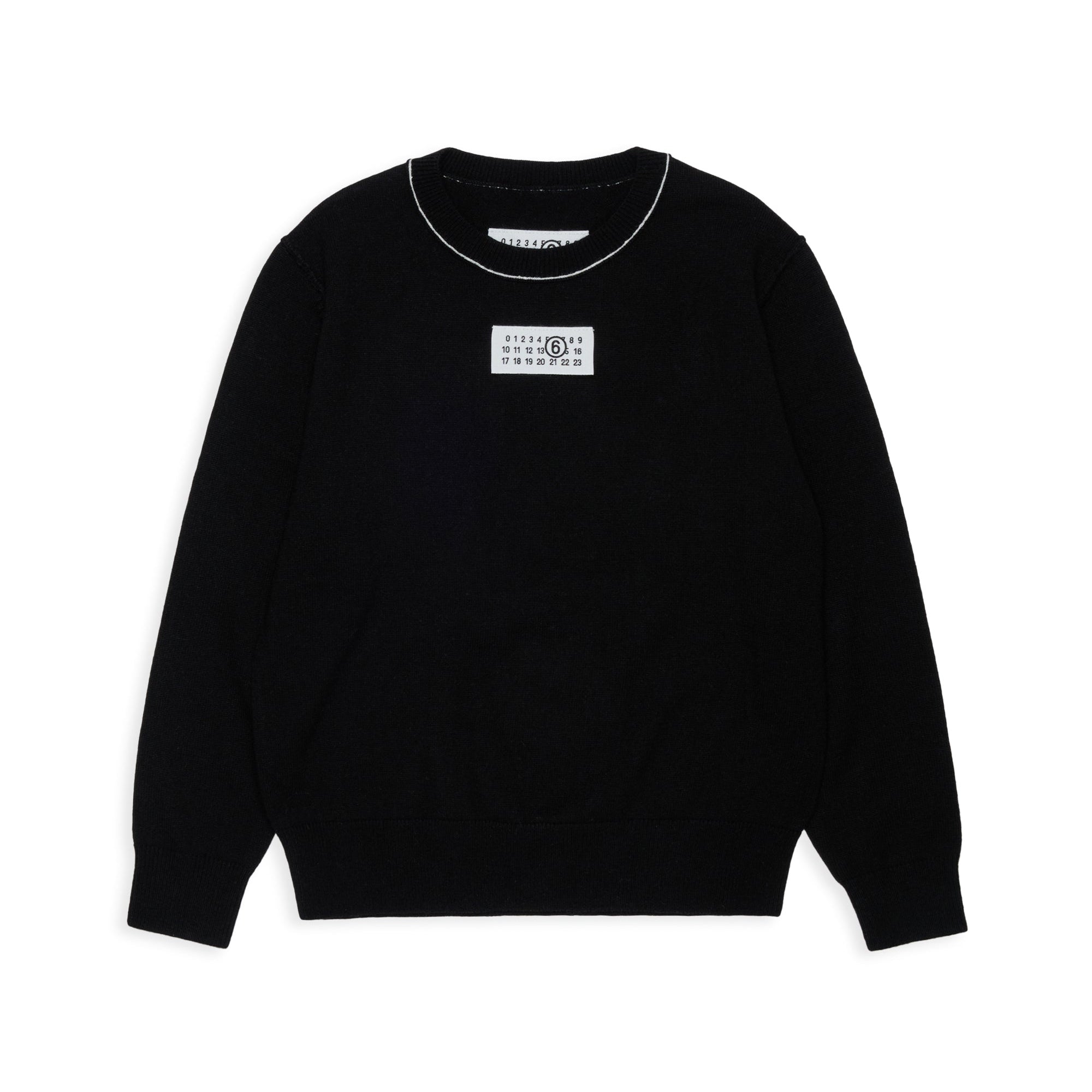Maison Margie Black Felpa Sweater