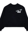 Maison Margie Black Felpa Sweater