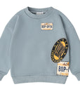 Bopop Light Blue License Sweatshirt