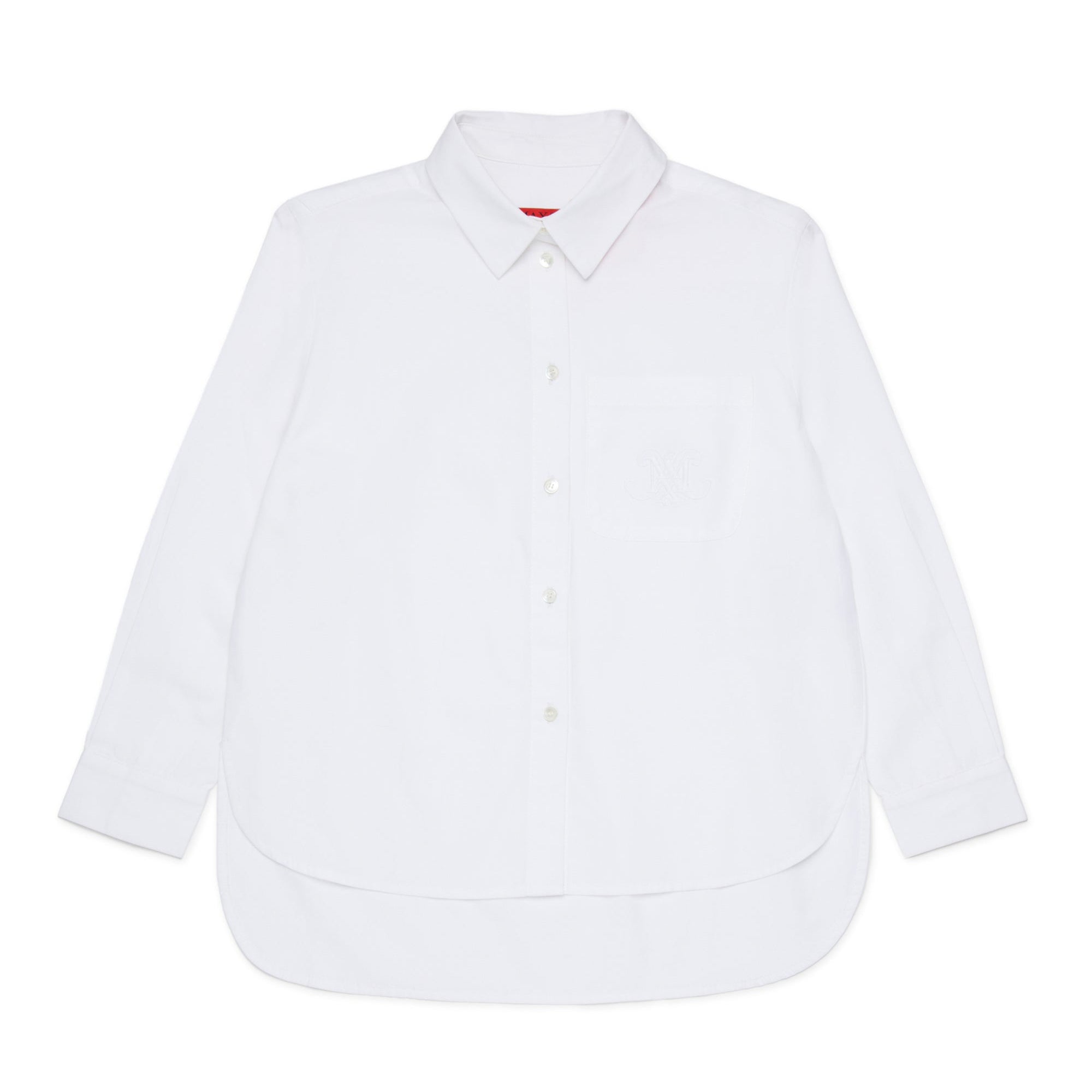 Max And Co Oversized White Button Up Shirt