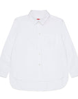 Max And Co Oversized White Button Up Shirt