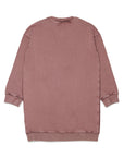 Max And Co Mauve Logo Sweat Dress
