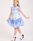 Angels Face Blue Snowdrop Dress