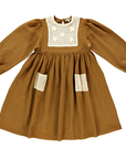 Bebe Organic Mustard Myla Dress