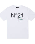No21 White No21 Logo T-Shirt