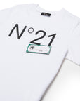 No21 White No21 Logo T-Shirt