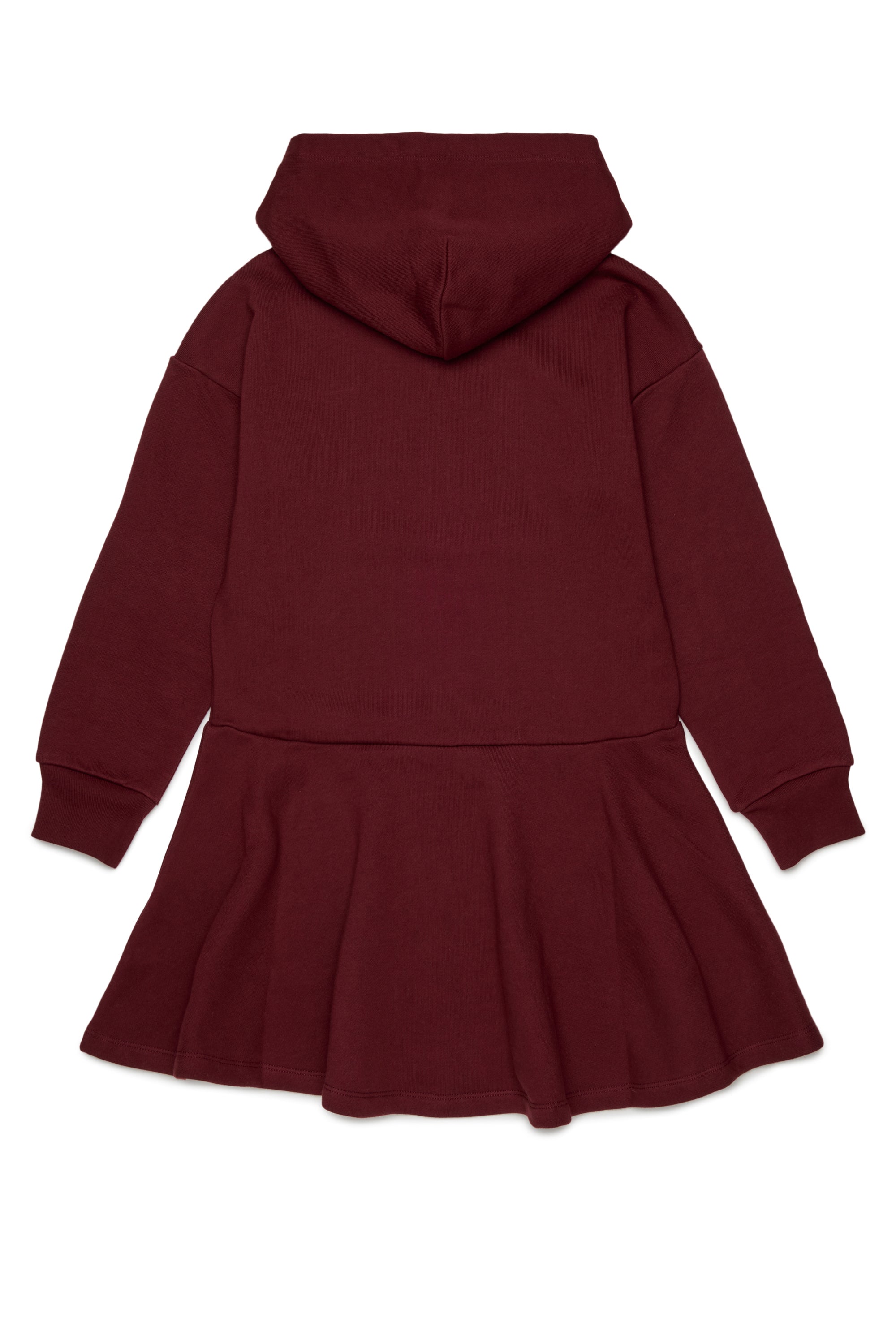 No21 Maroon Half Zip Sweat Dress