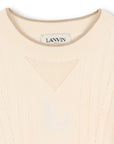 Lanvin Yellow Knit Top