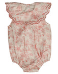 Noma Coral Toile Print Romper