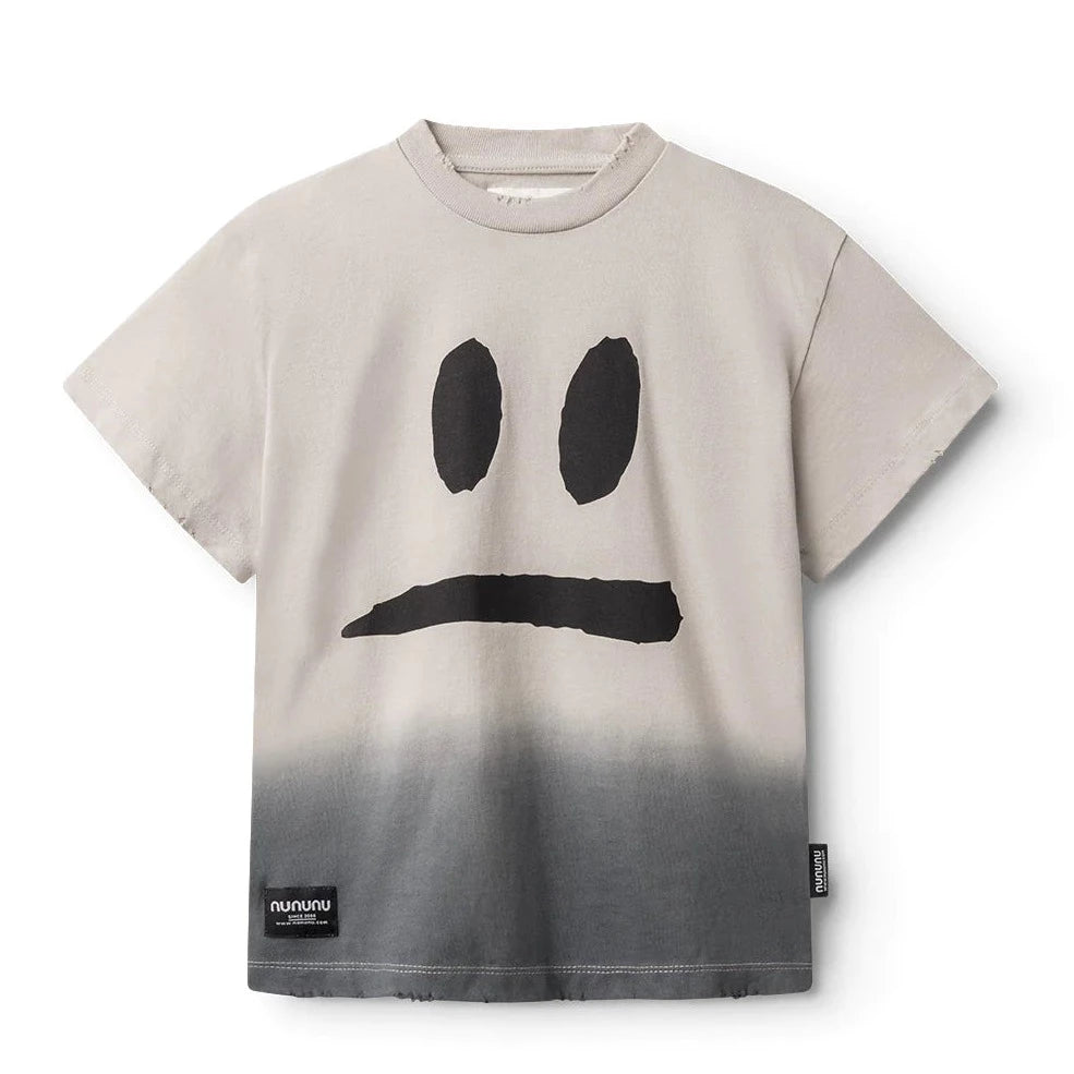 NuNuNu Smokey Grey Smirk T-Shirt