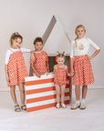 Kix Picnic Gingham Skirt Set