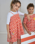 Kix Picnic Gingham Jumper