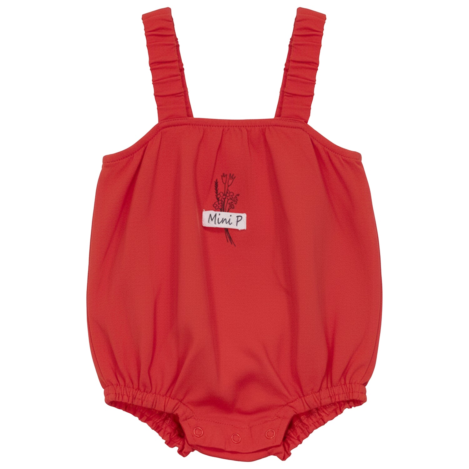 Mini P Tab Girl Romper