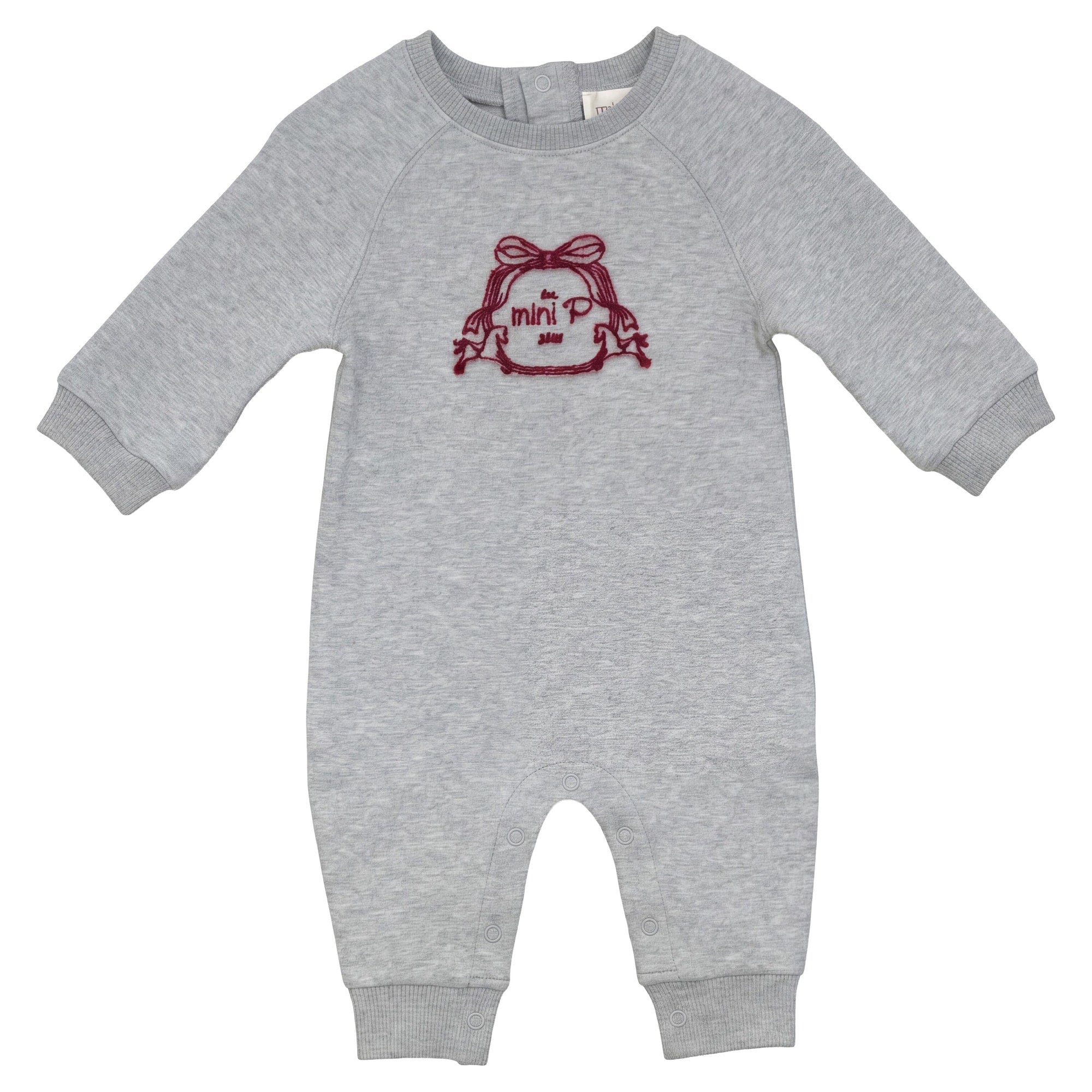 Mini P Velvet Emblem Jumper