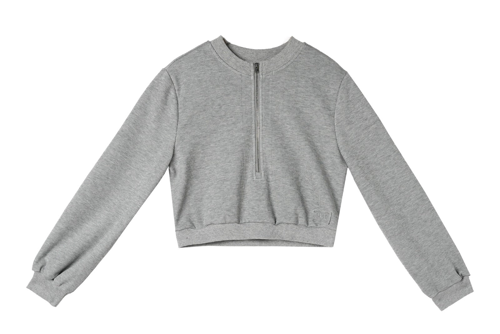 Soir Grey Parker Sweater
