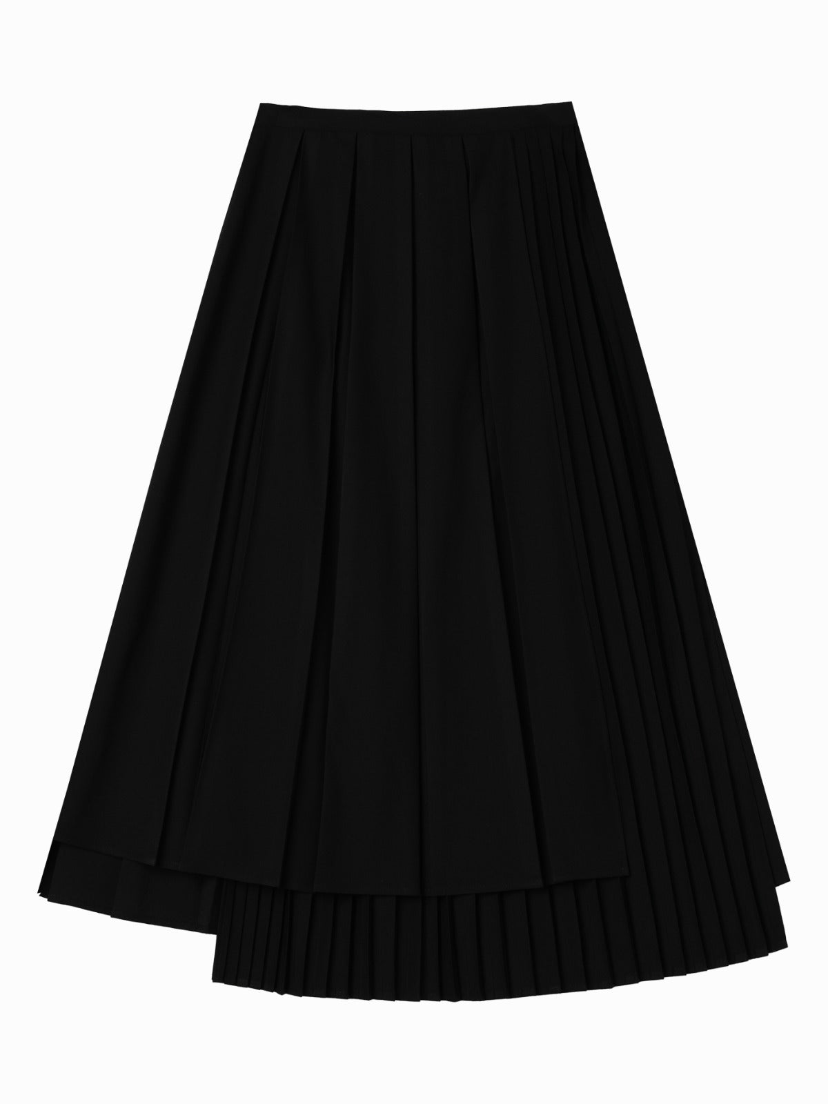 Soir Black Kelsey Midi Skirt
