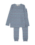 Bopop Gingham Anchor Pajamas