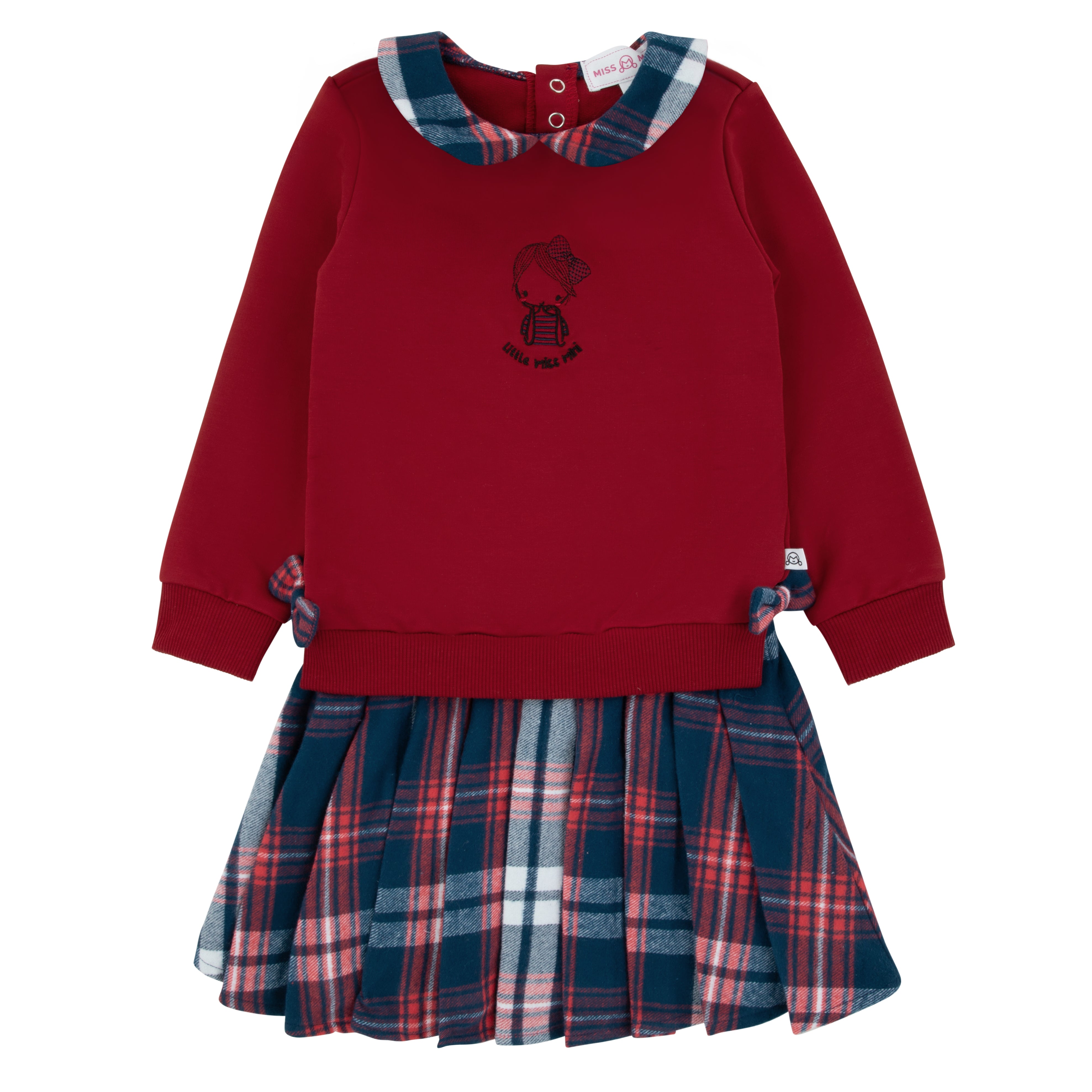 Miss Mini Plaid Pals Weekday Dress