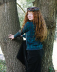 Prairie Teen Callie Navy Blue Sweater