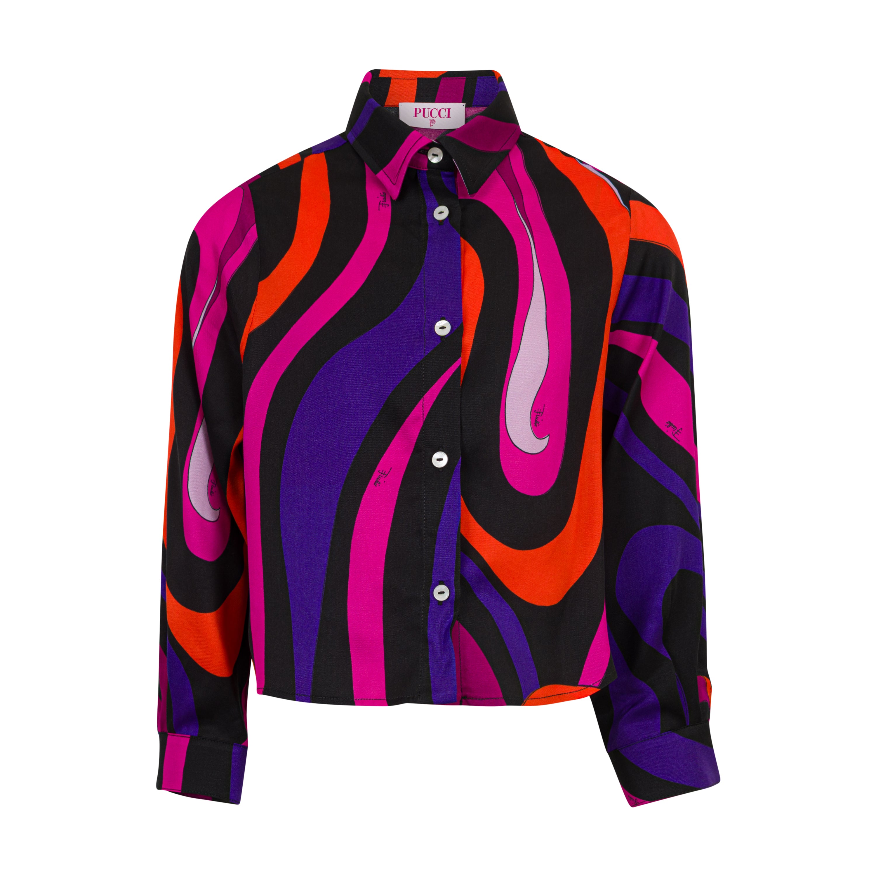 Pucci Back Iconic Print Shirt