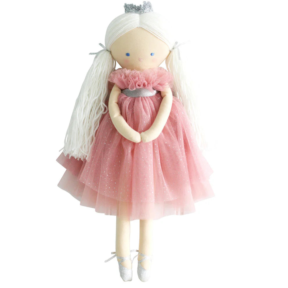 Alimrose Penelope Princess Doll Sparkle Blush Tulle