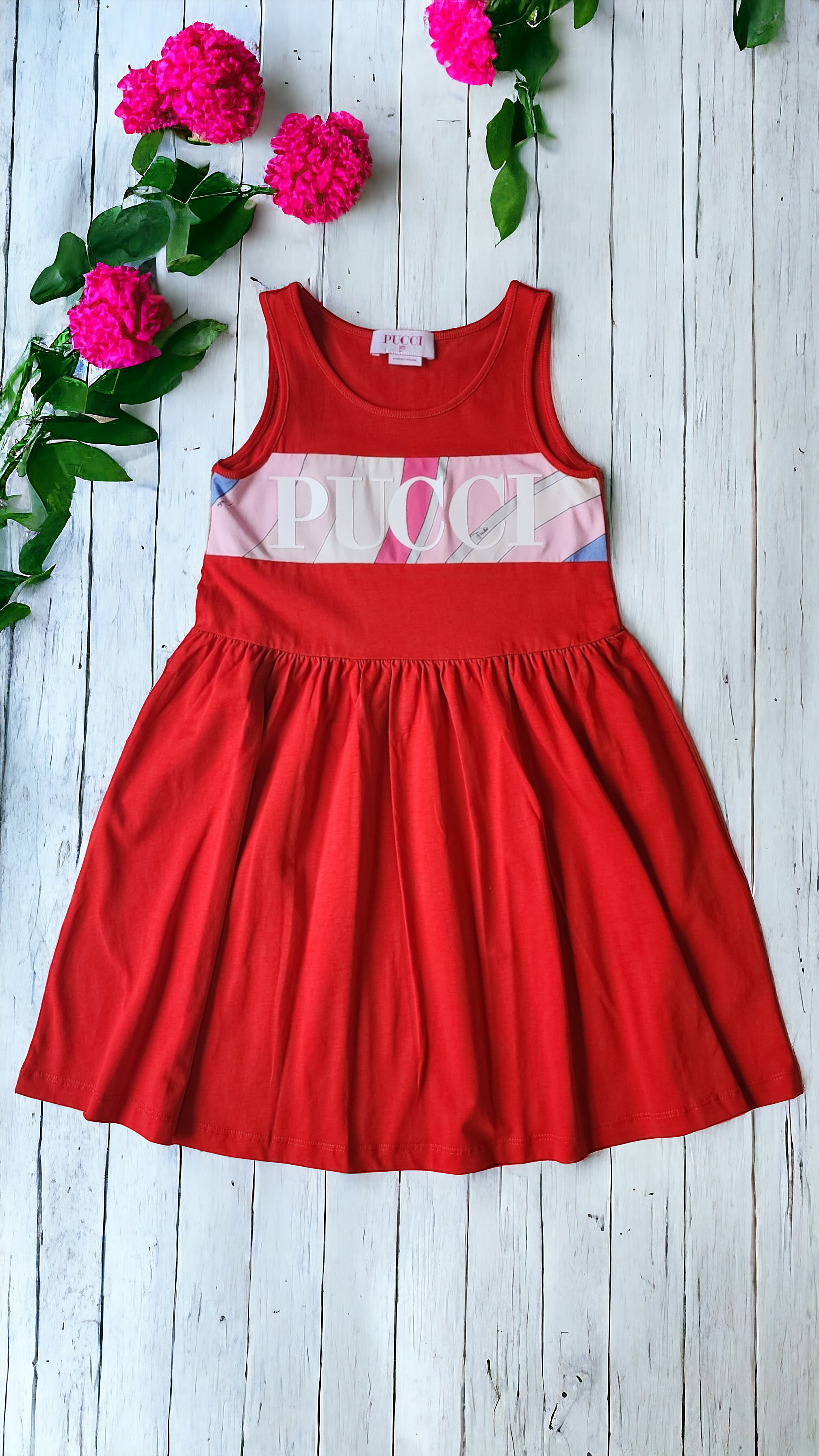 Pucci Red Jersey Dress