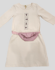 Montee Boxy Belt Bag 3/4 Sleeve Dress