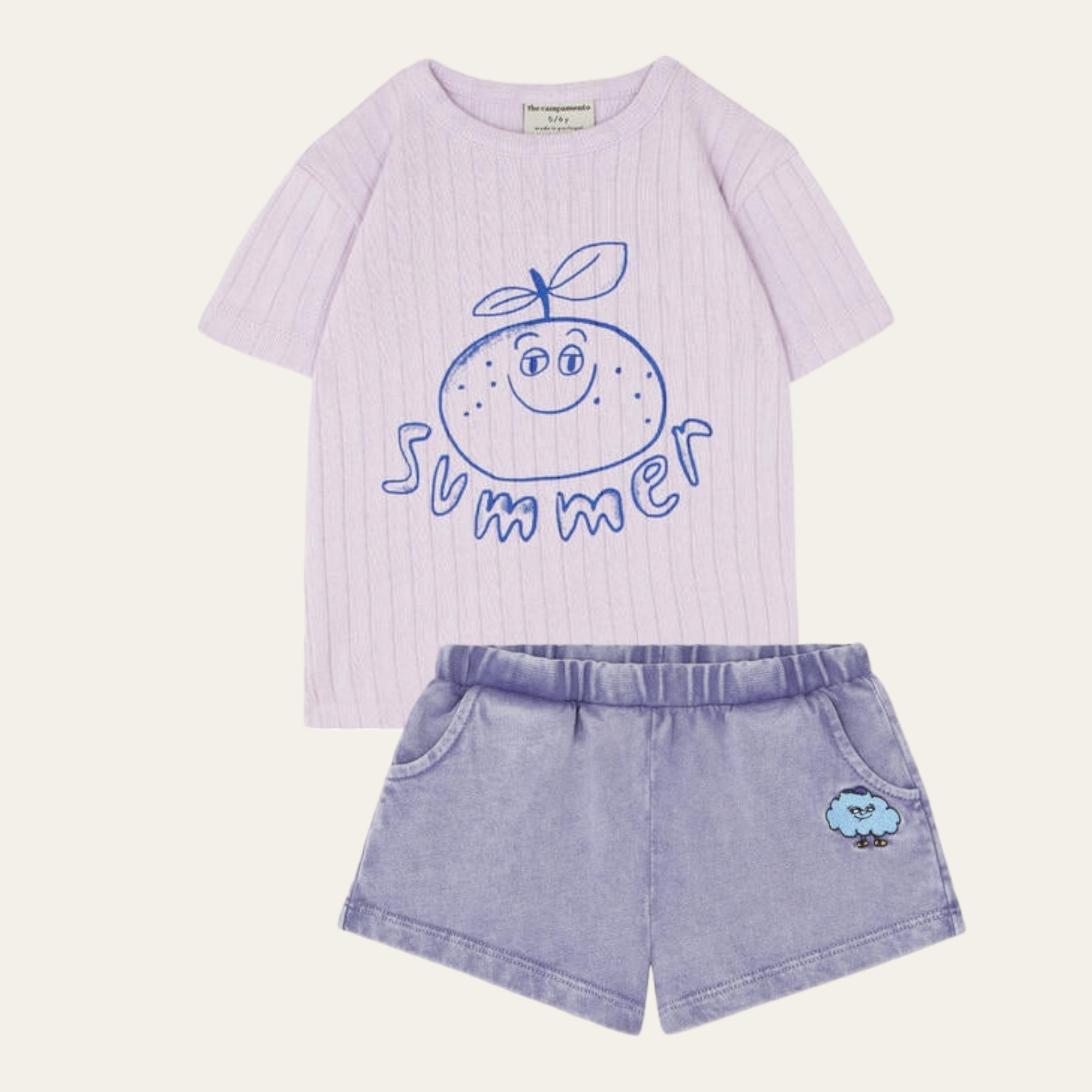 The Campamento Blue Summer Baby 2pc