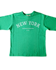 The Sunday Collective Green Oversized Tee