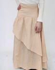 Hev And Bloom Asymmetrical Tiered Skirt