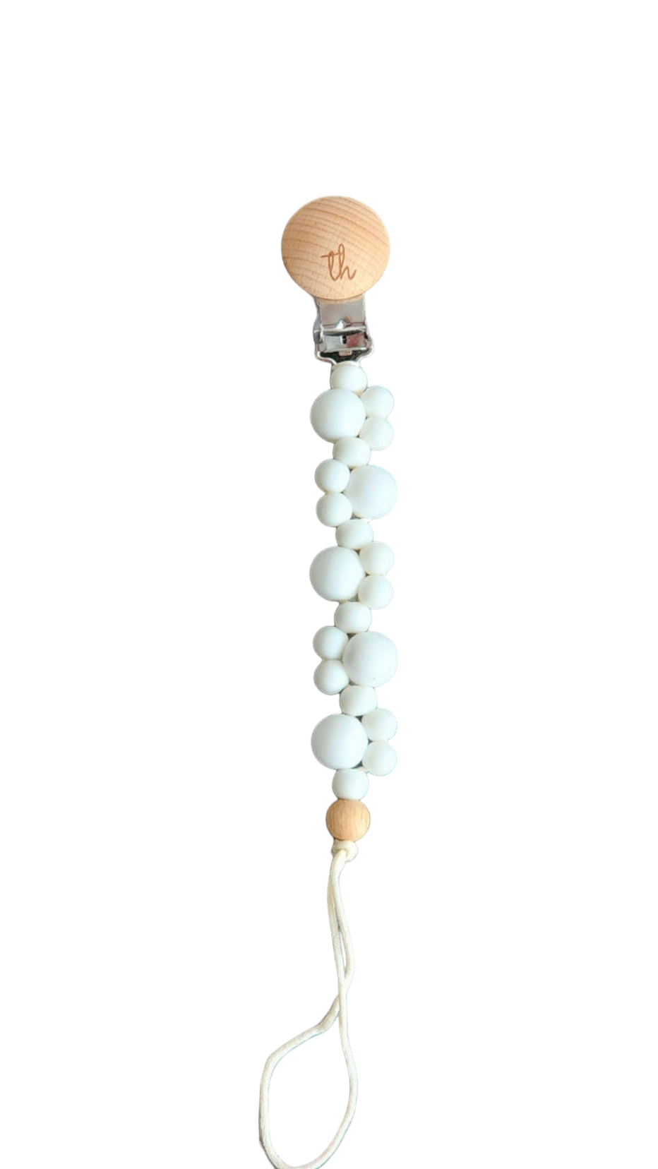 Adora Blue Leopard Pacifier Clip Adora Blue Leopard Pacifier Clip