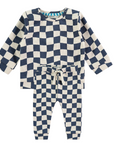 Babyface Blue Checkered Set