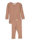 Mar Mar Copenhagen Powder Taupe Henley Set