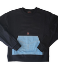 Teen Boss Denim Kangaroo Pocket Sweatshirt