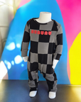 NuNuNu Graphite Checkmate Overall