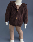 Buho Brownie Botonato Cardigan