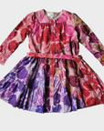 Porter Vibrant Large Rosebud Design Dress