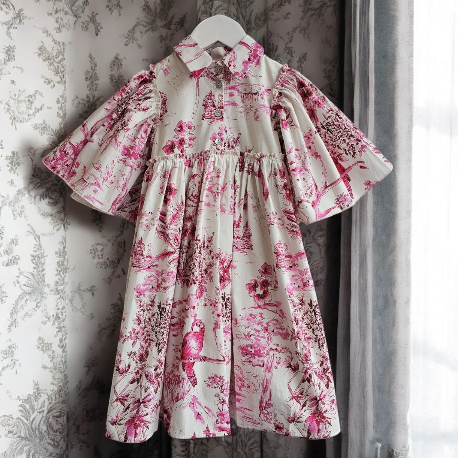 Christina Rhode Blossoms Toile Dress