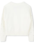 Michael Kors Cream Knitted Cardigan