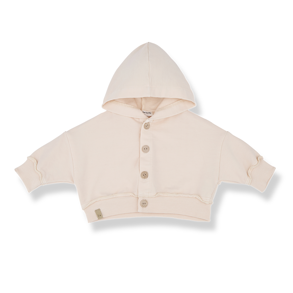 1+ in the Family Rai Hood Jacket - Nude 1+ in the Family Rai Hood Jacket - Nude
