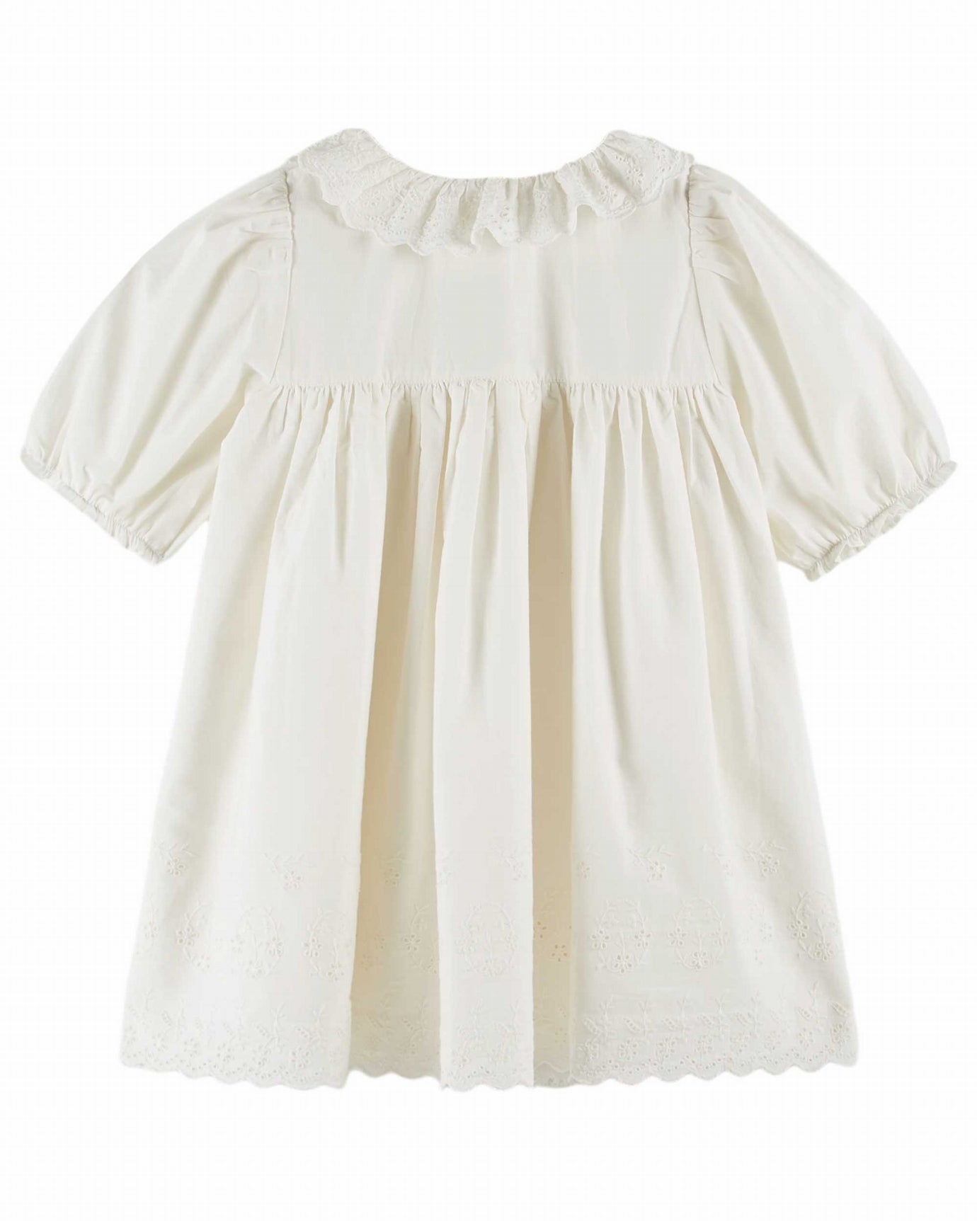 Emile Et Ida Blanc Anglaise Dress