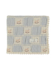 Bebe Organic Rocking Horse Patchwork Blanket