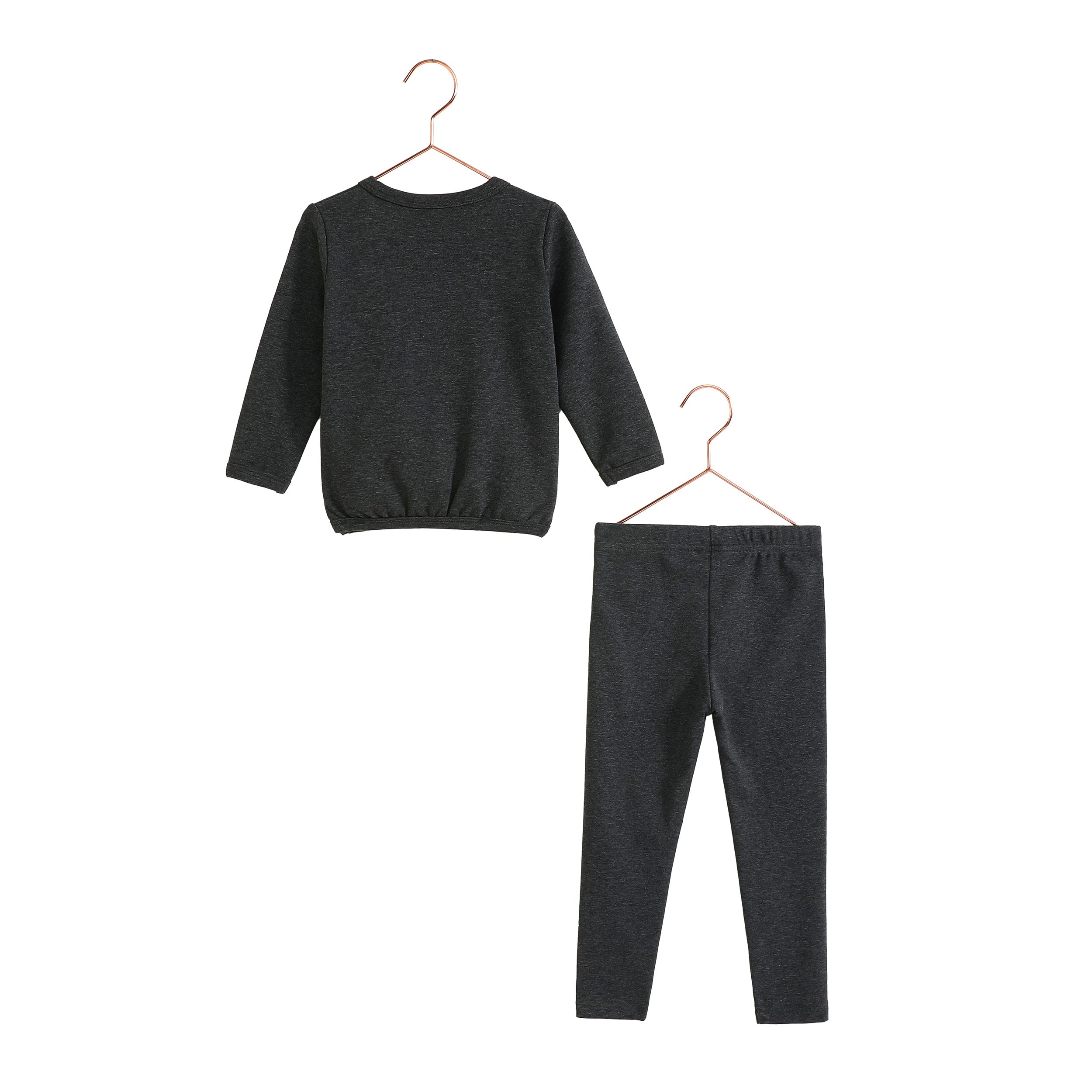 RetroKid Rowan Grey Baby Boy Sweater Set