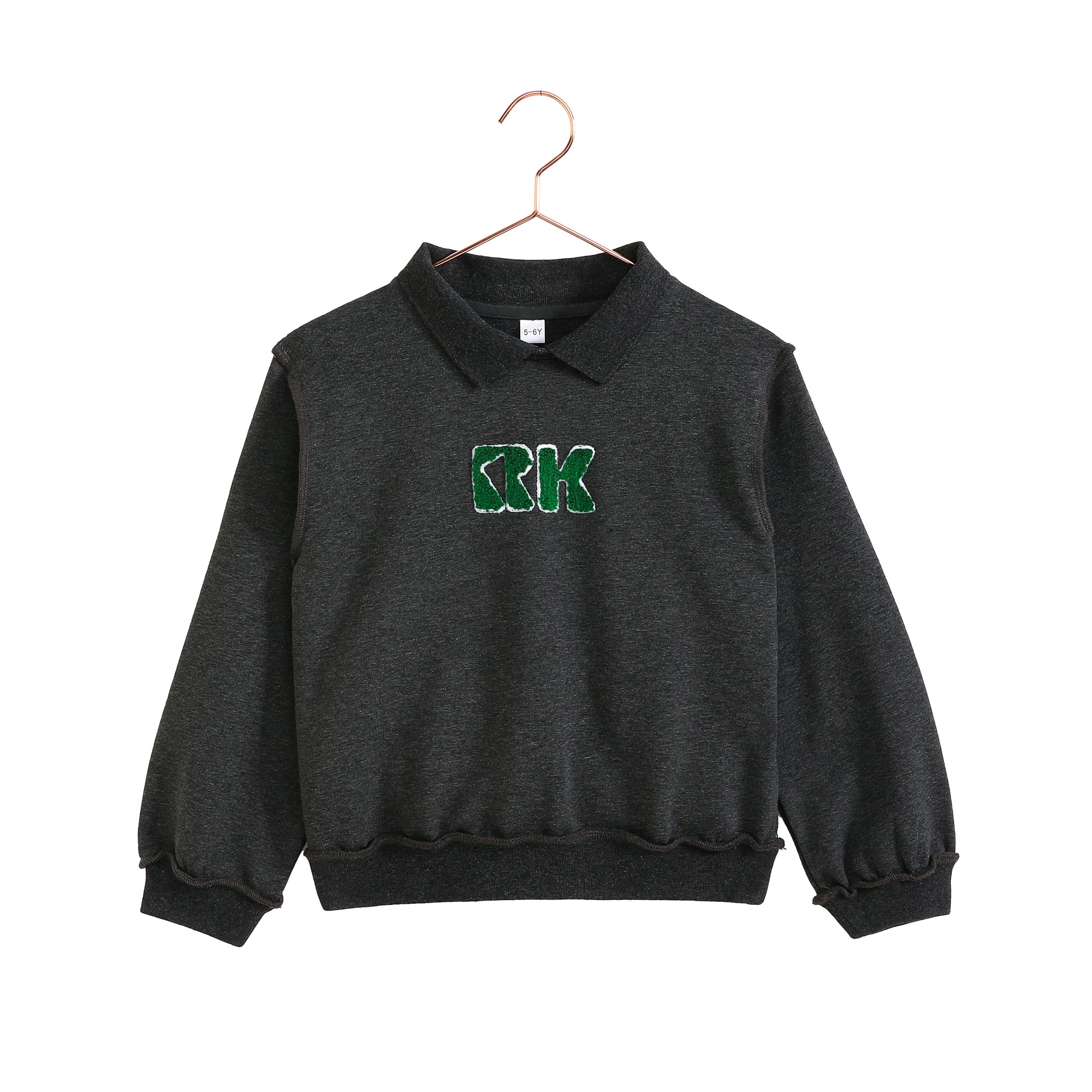 RetroKid Rowan Grey Collar Sweatshirt